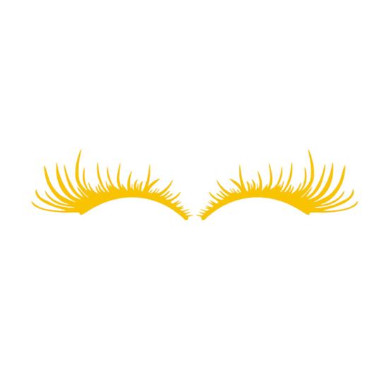 2Pcs Car Eyelashes Stickers Funny Car Headlight Sticker Waterproof Fake Eyelash Decals Tailgate Fridge Wall Window Vehicle Decoration Gifts for Men