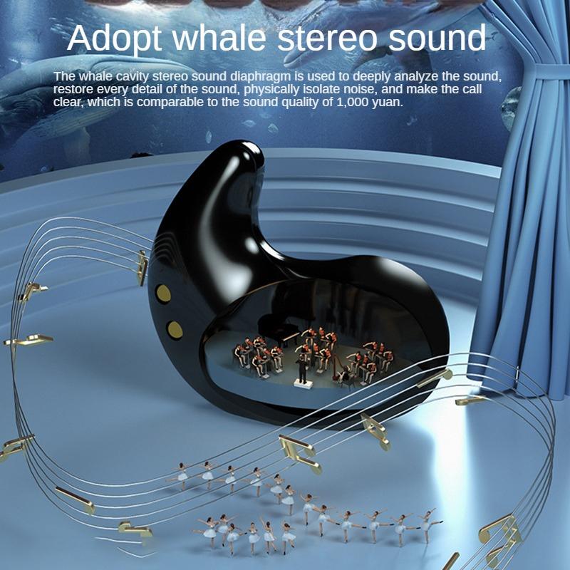 Sleeping Wireless Earphones Painless Wear Noise Cancel Headset With HD Microphone Low Latency Headphone Mini Earbuds