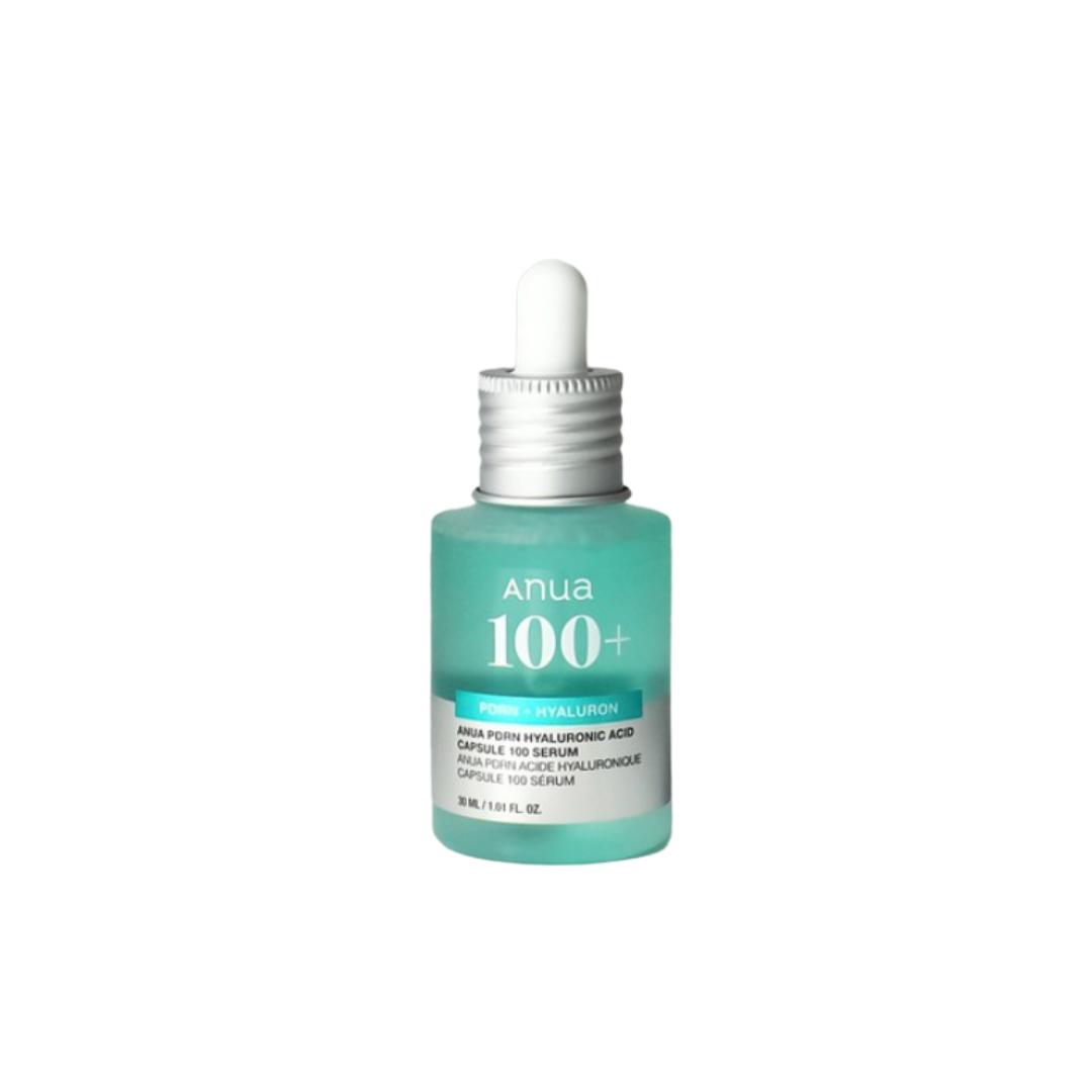 ANUA PDRN Hyaluronic Capsule 100 Salmon Serum Ampoule Deep Hydration & Skin Repair 30ml