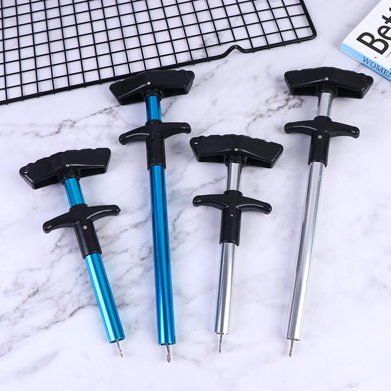 1PC Fishing Hook Remover Aluminum Tube Ergonomic Design Detacher Tool for Safe Efficient Lure Release Angling