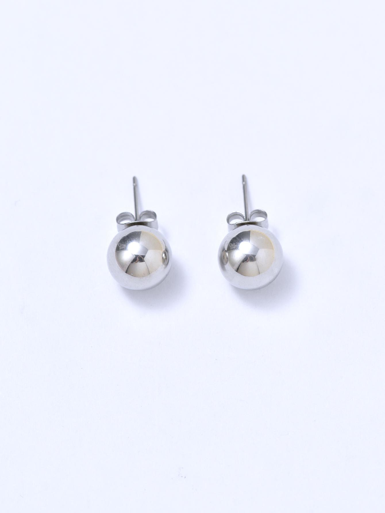 

1 пара простых серег-пусетов из нержавеющей стали золотого и медного цвета подходят для повседневной носки, в качестве праздничных аксессуаров или подарка