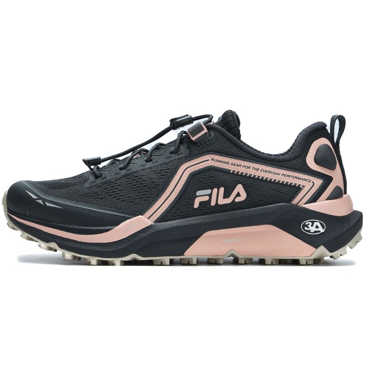 

Fila Lynx Уличная ткань ТПУ Износостойкие Низкие Кроссовки для трейлраннинга Женские кроссовки Розовый Черный A12W311208FDP 36