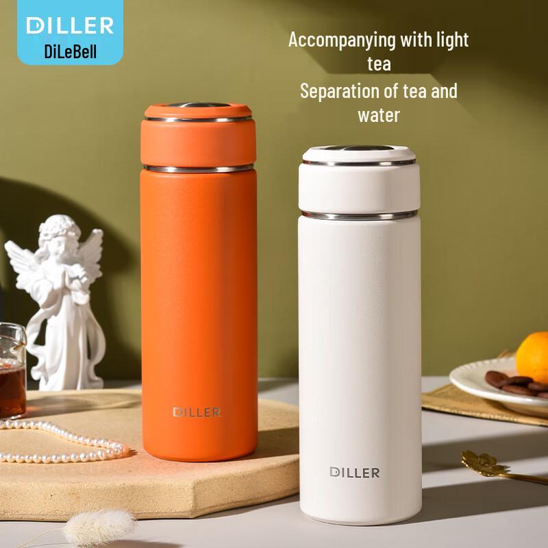 Dilebei 316 Stainless Steel Tea Infuser Thermos Mug