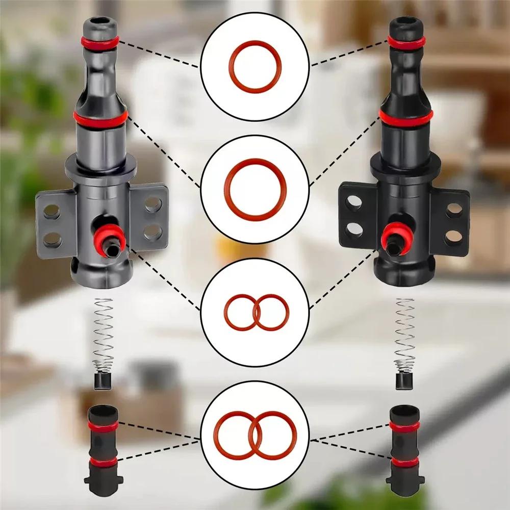 Silicone O Ring Seal Kit 15-60set for Saeco Gaggia Spidem Coffee Machine Replacement Gasket Set with Mouthpiece Accessories