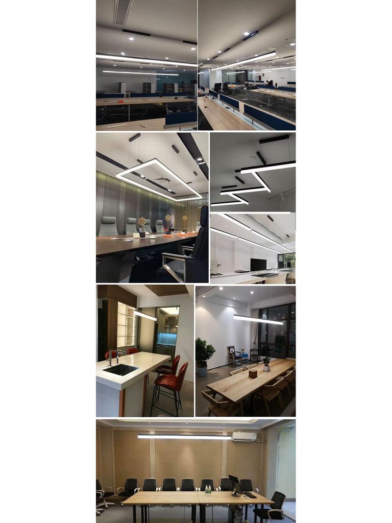Acrylic Linear LED Splicing Bar Counter Suspension Light
