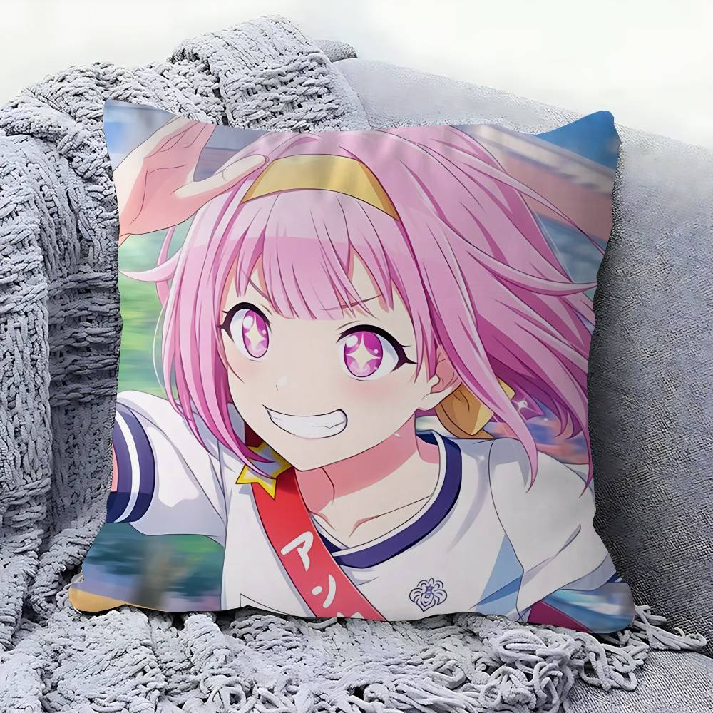 GAME Characters Otori Emu Pillow Cushion Cover Pillowcase Living Room Sofa Home Decor Customized