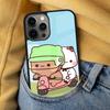 Cute Bear Lovers Soft Phone Case for iPhone 17 Air 16e Pro max 15 Pro 13 14 Plus 11 12 MagSafe Magnetic Coque