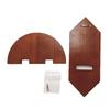 Wooden Floating Shelves Wall Mounted Hexagonal Geometric Wall Shelves for Home Decor Living Room Bedroom