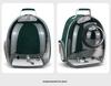 Transparent Portable Pet Backpack - Breathable Double Shoulder Travel Carrier for Cats