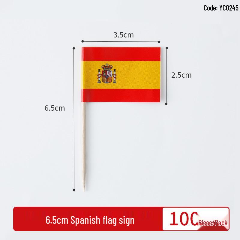 Creative Bamboo Fruit & Flower Picks for Parties, Cocktails, Burgers, & Easter Decorations