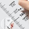2M Height Height Measurement Sticker Self-adhesive Waterproof Child Growth Chart Removable Transparent Growth Chart Sticker