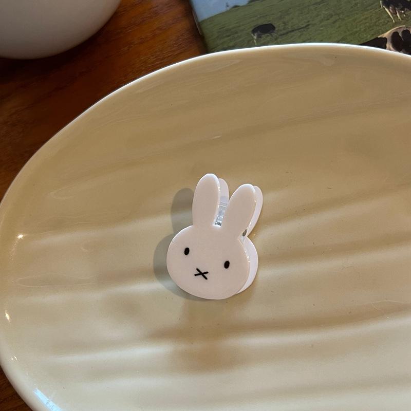 Sweet Y2K Miffy Bunny Hair Clip - Cute Cartoon Hairpin for Girls, Japanese and Korean Style