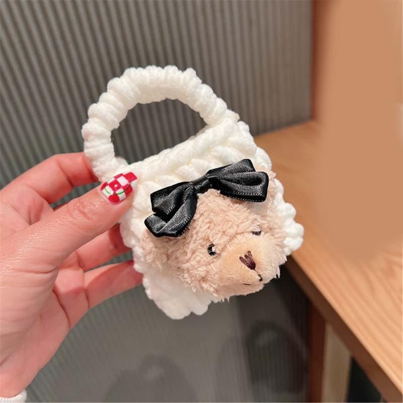 Colorful Crocheted Bag Wireless Headphone Case for Earphone Headphone Storage Wireless Headphone Case Bag Shockproof