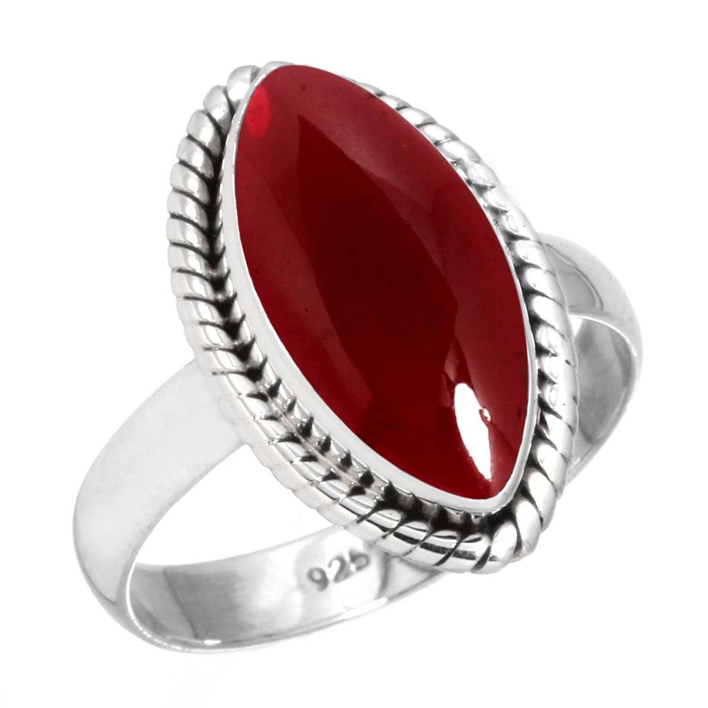 925 Sterlingsilber Ring Damen Edelstein Handgefertigter Schmuck Verlobungsgeschenk Bernstein Amethyst Schwarzer Onyx Karneol Granat Quarz Grüner Onyx Gold Stein Boho