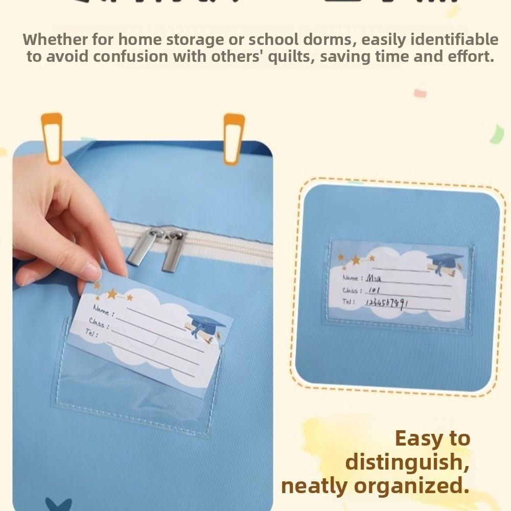 Dustproof Children Clothes Storage Bag Large Capacity Zipper Duffel Bag Luggage Bag  Women Men