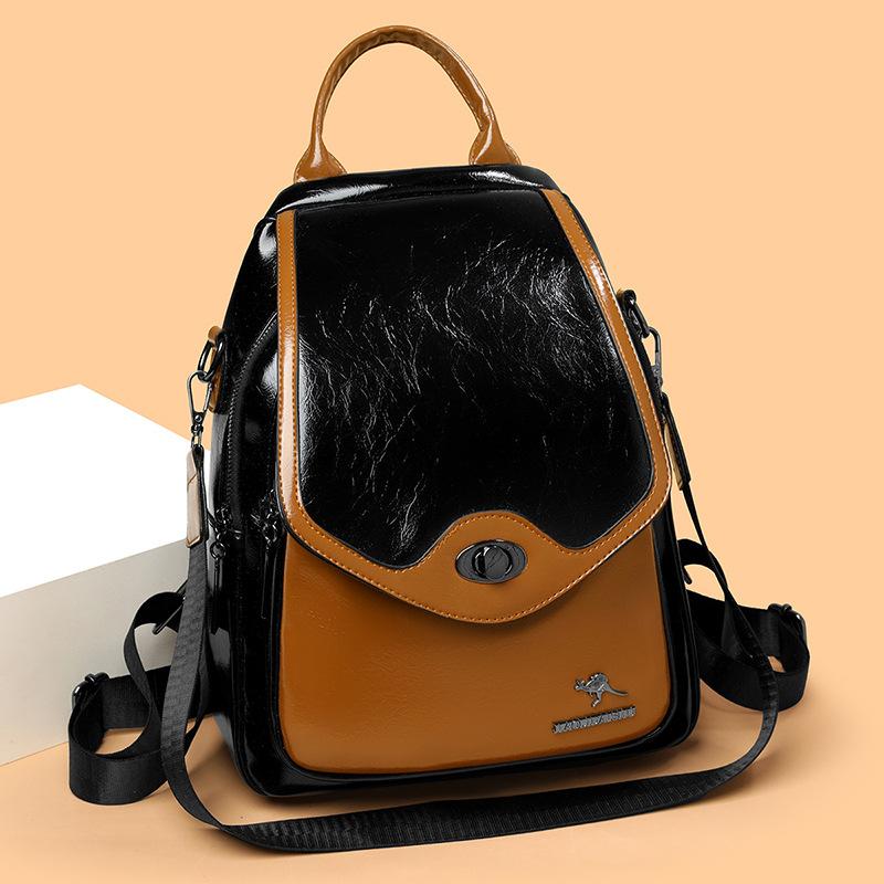 Dual-shoulder Bag Trendy Color-matched Style Women's Small Bag for Commuting and Outings