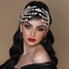 Handgefertigtes Strass-Brautstirnband für Hochsteckfrisuren - Hochzeitsfeier-Accessoires DZ083