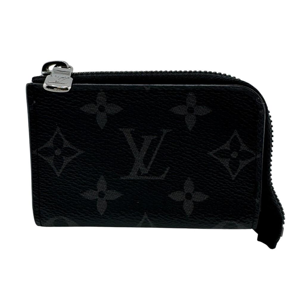 

LOUIS VUITTON M63536 Monogram Scripps Monogram Portonet Jules Coin case black Monogram mens Used