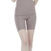 Breath Thermo Shorts with Belly and LL Heat-Generating Innerwear, High-Waisted Wrap, Moisture-Wicking Heat-Generating, Women's, C2JBA891,