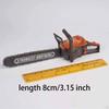 1/6 Scale Model Decoration Handheld Saw Realistic Photography Props Mini Sturdy Accessories