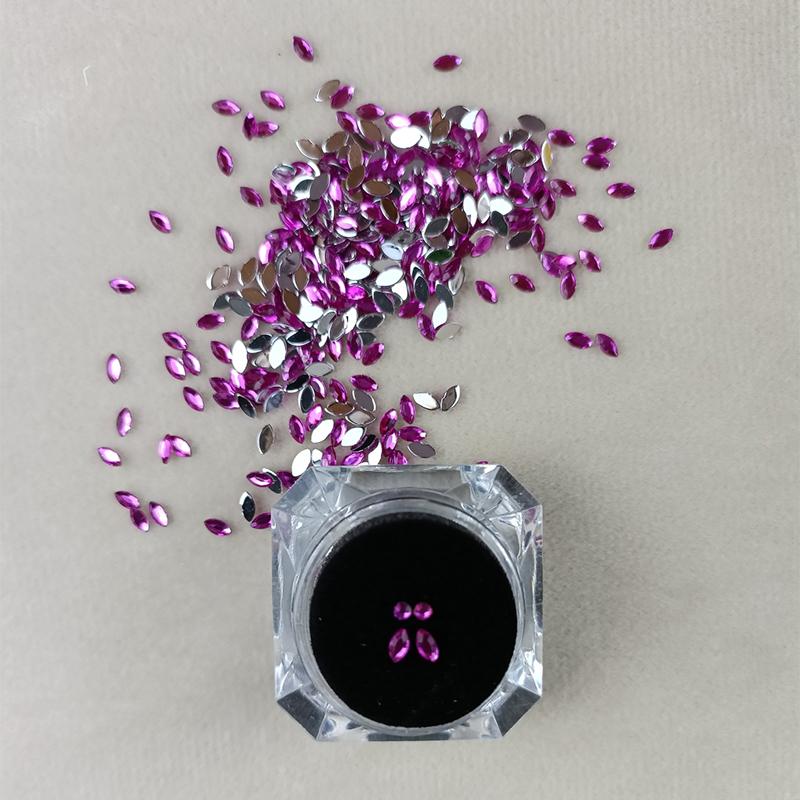 4Pcs Dental Teeth Gems Clear  Tooth Gem Ornaments Jewelry 