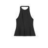 Summer New Arrival Women's Clothing Silm Slim Looking Sleeveless Minimalist All-Match Halterneck Fashion Casual Top 4772040