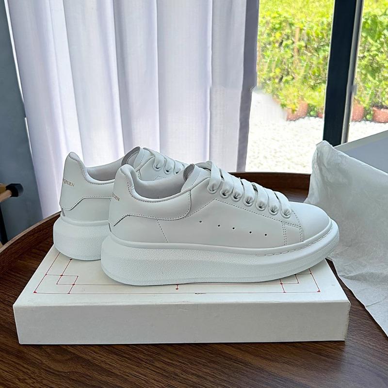 Dachang Xiaobai shoes new versatile women's shoes leather thick sole inner height increase casual board shoes couple men's shoes