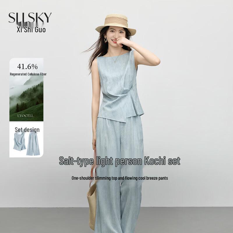 Women s Old Money Style Sleeveless Two-Piece Set 2XL