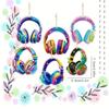 6Pcs/SetDIY Diamond Painting Keychain - Animal, Mandala Pattern, DIY Decoration, Diamond Kit Craft Supplies,