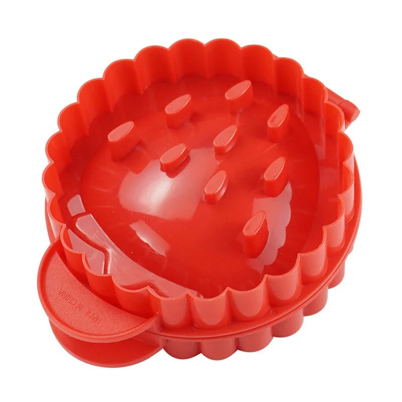 Plastic Mini Pie Maker Pumpkin/Strawberry/Apple Shaped Pocket Pie Mold Pies Crust Mould Press Dough Press Pastry Tools