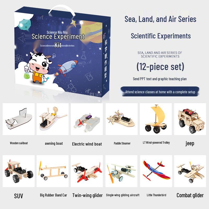 DIY Science and Technology Kits for Creative Physics Experiments - Suitable for Primary School Students