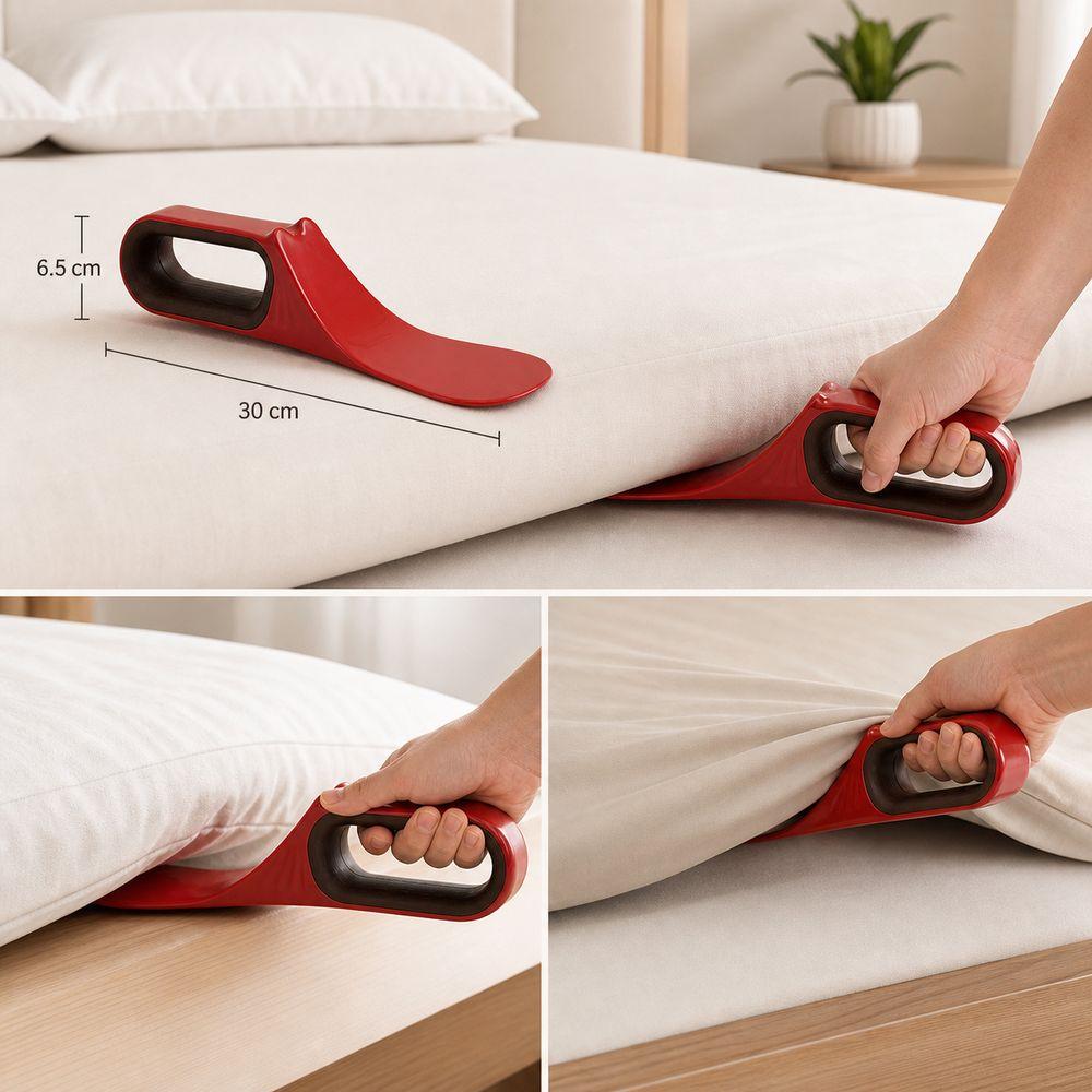 with Hair Removal Bed Sheet Changer 3-IN-1 Sheet Changing Tool Convenient Mattress Lifter  Home Use