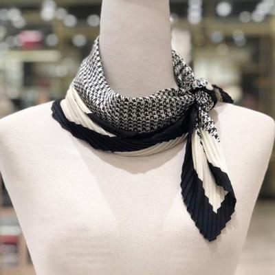 Arnaldo Basini Pleated Scarf (ABWSW-202101P)