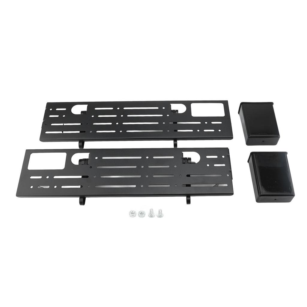 TV Top Shelf CRS Stylish Look Space Saving Hollow Design Screen Floating Stand Shelf for Home