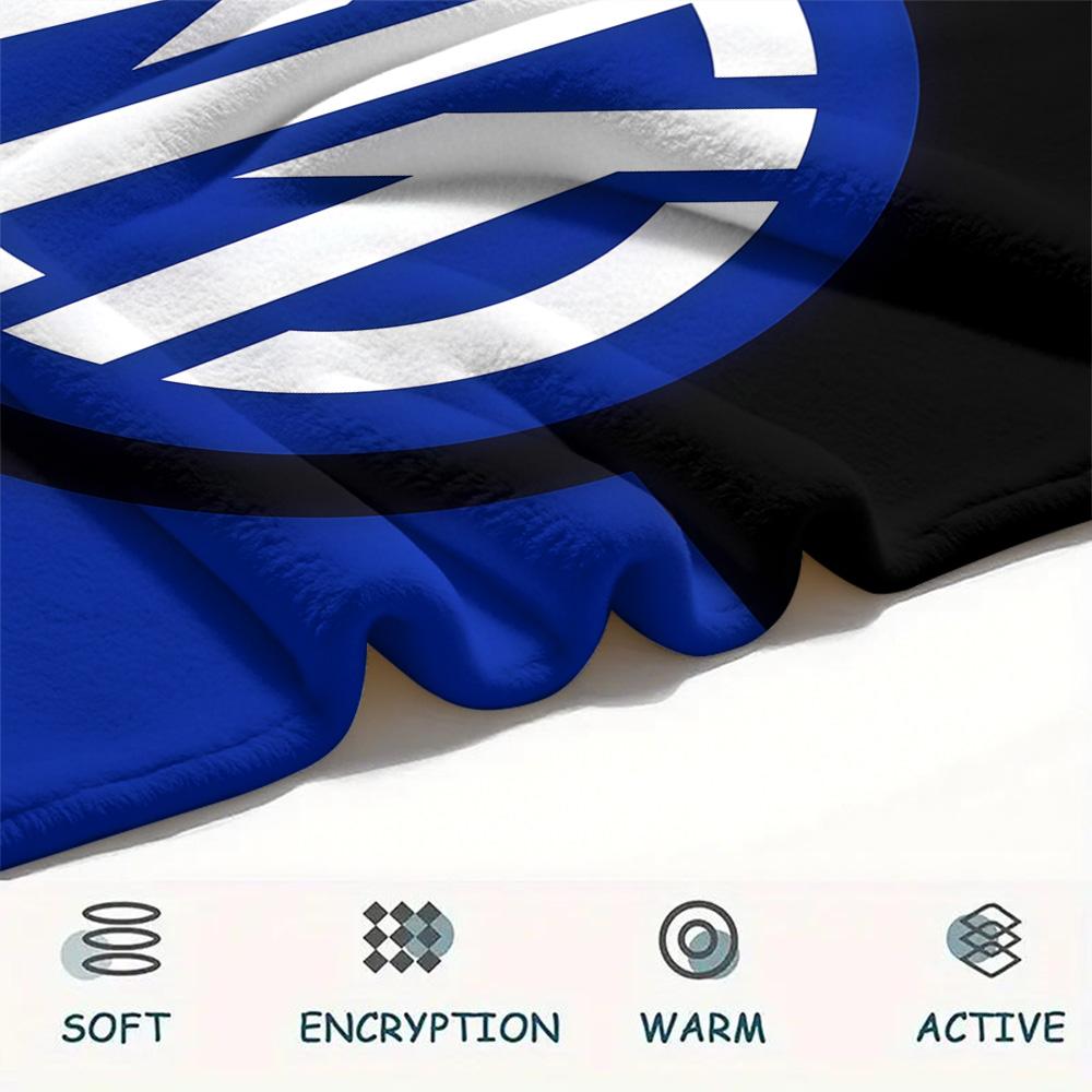 Inter  FlAannel Blanket, High Quality Comfortable for All Seasons, Home Decor, Warmth and Comfort
