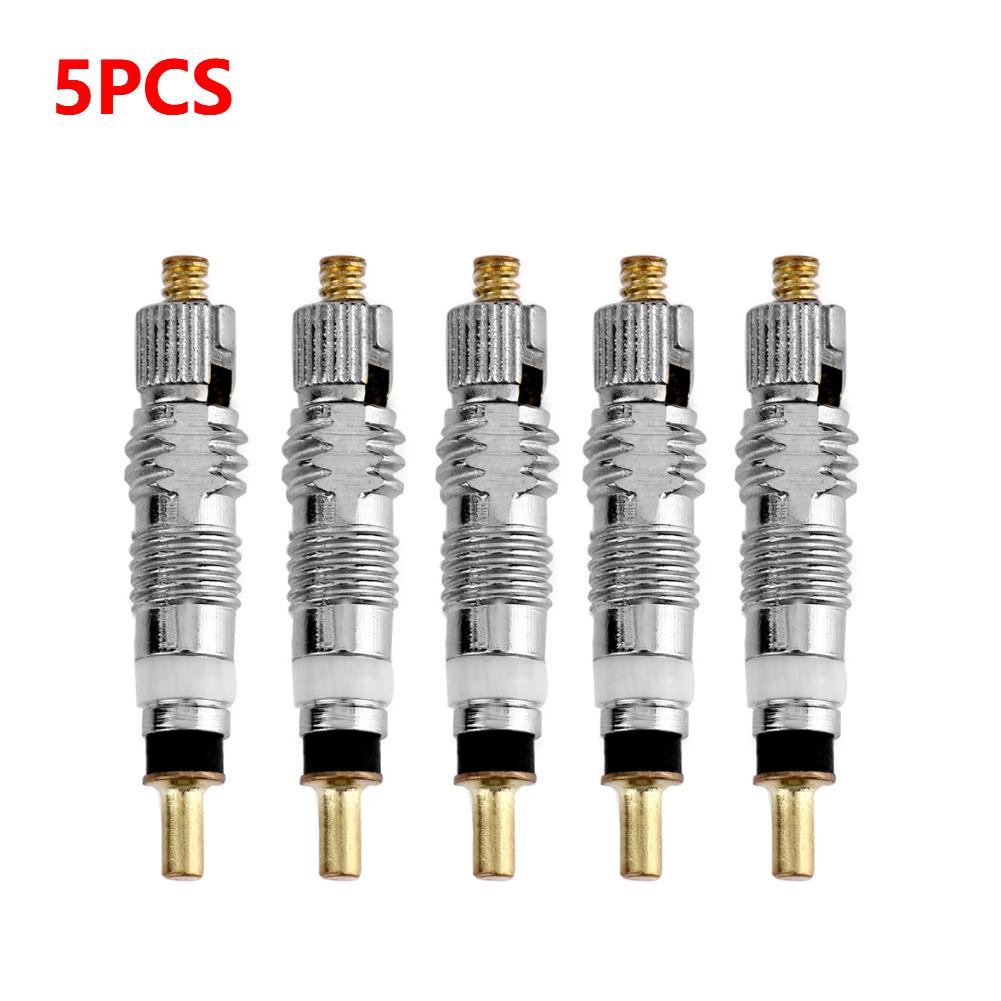 5-1000Pcs Detachable Presta Bicycle Valve Core Replacement Brass CNC FV MTB Road Bike Tire Tubes Service Parts Repair Tools Stem Caps1