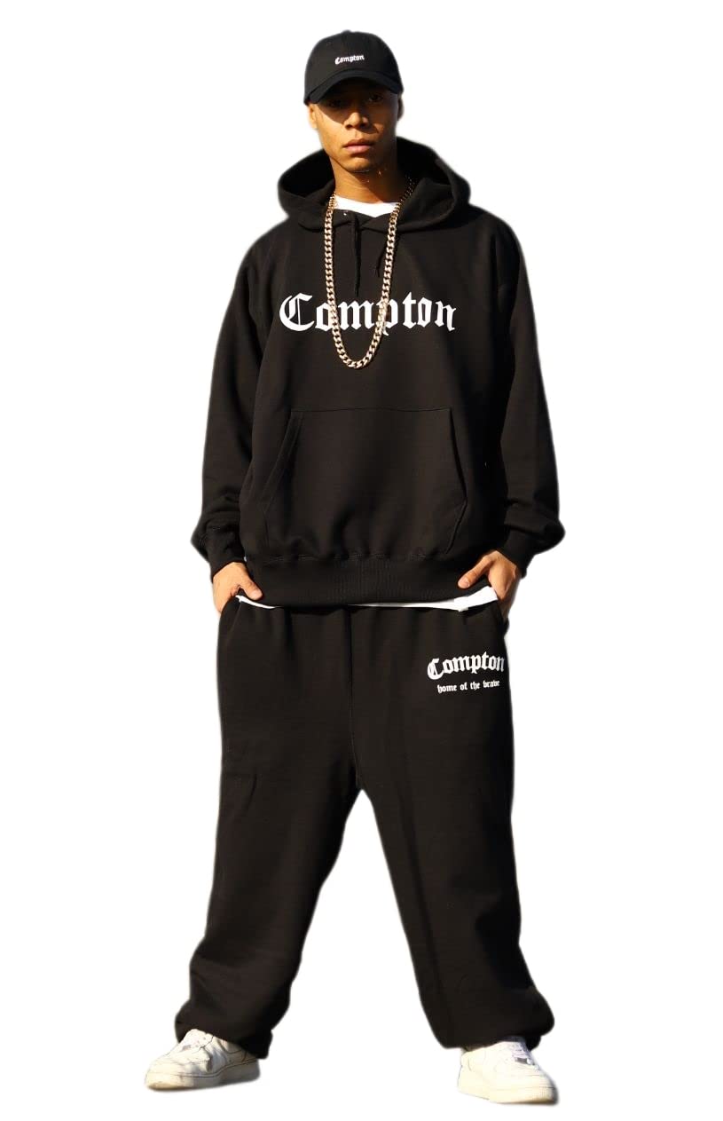 

Топ с длинным рукавом и низ Ace Flag Compton, хип-хоп, оверсайз, уличный стиль, размер XL, черный, мужской комплект, B-boy, хоп, силуэт, худи, танцы, стиль,