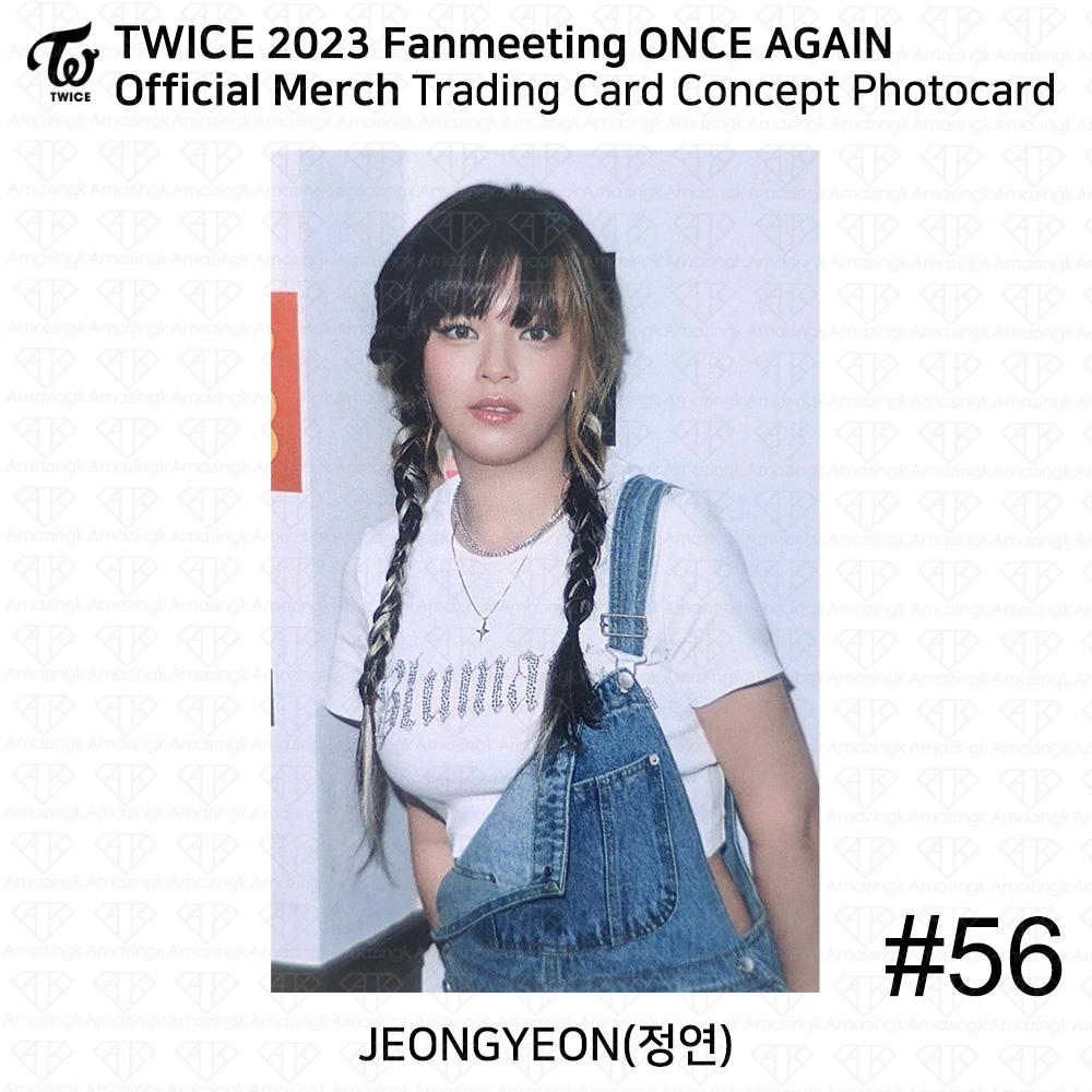 Twice 8. Jahrestag ONCE AGAIN Fanmeeting Pop-up MD Sammelkarte Fotokarte