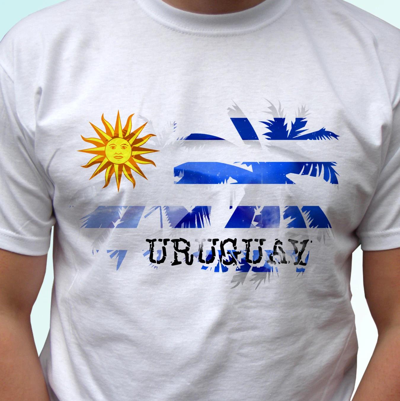 

Uruguay palm flag - white kids boys T-Shirt holiday top design s s kids baby 100