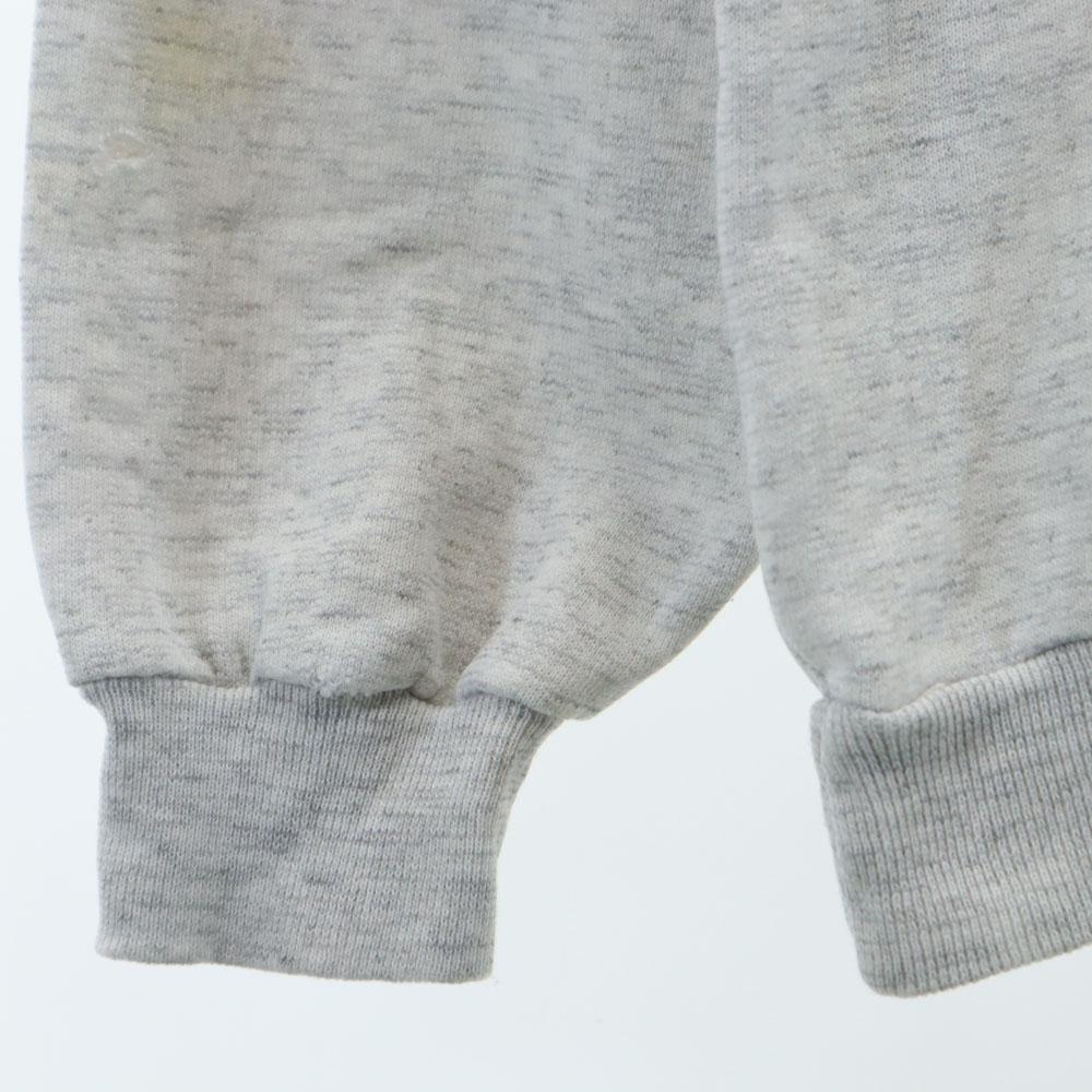 OLD 90s Disney Mickey Mouse Long Sleeve Sweat Trainer M Light Gray Disney Men's Used