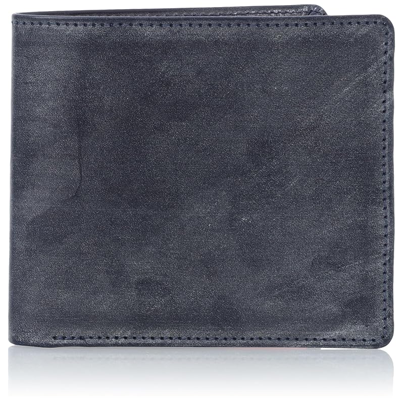 

[White House Cox] bifold wallet S2377 men s NAVY/RED [product]