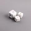 UV Colourful Recessed Square Acrylic Beads - Straight Hole Spacers for DIY Phone Chains Bracelets Jewelry