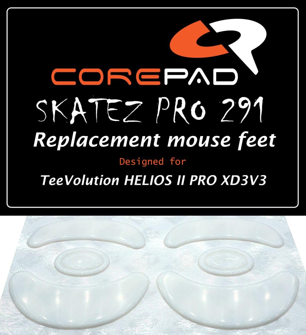 

Corepad Skatez PRO Fantech TeeVolution HELIOS II PRO XD3V3 Wireless Mouse Soles (2-Pack)