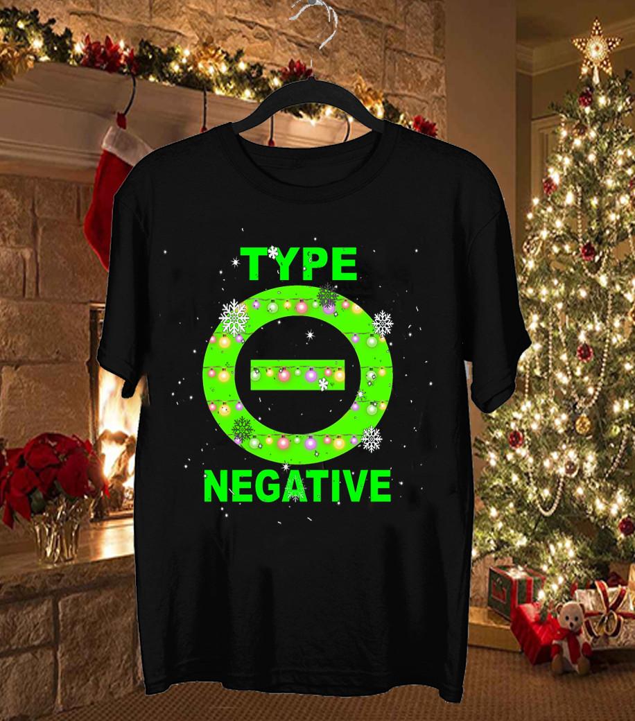 26 Веселого Рождества Тип О Отрицательный Группа Подарок Для Фанатов S-5XL Футболка TMB4201 Унисекс Футболка XL