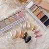 2025 Magic Mirror Nail Art Powder Set: 6 Colors - Gold, Champagne, Aurora, Pink