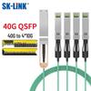 SK-LINK 40G QSFP+ To 4x10G SFP+ Breakout Active Optical Cable