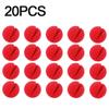 50/5pcs Red Ball Foam Clown Nose Halloween Party Cosplay Costume Circus Props Festival Make Up Clown Nose Performance Decoration