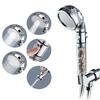 New 3 Modes Shower Head High Pressure Handheld SPA Showerheads with On/Off Switch Adjustable Bathroom Accessories Saving Water