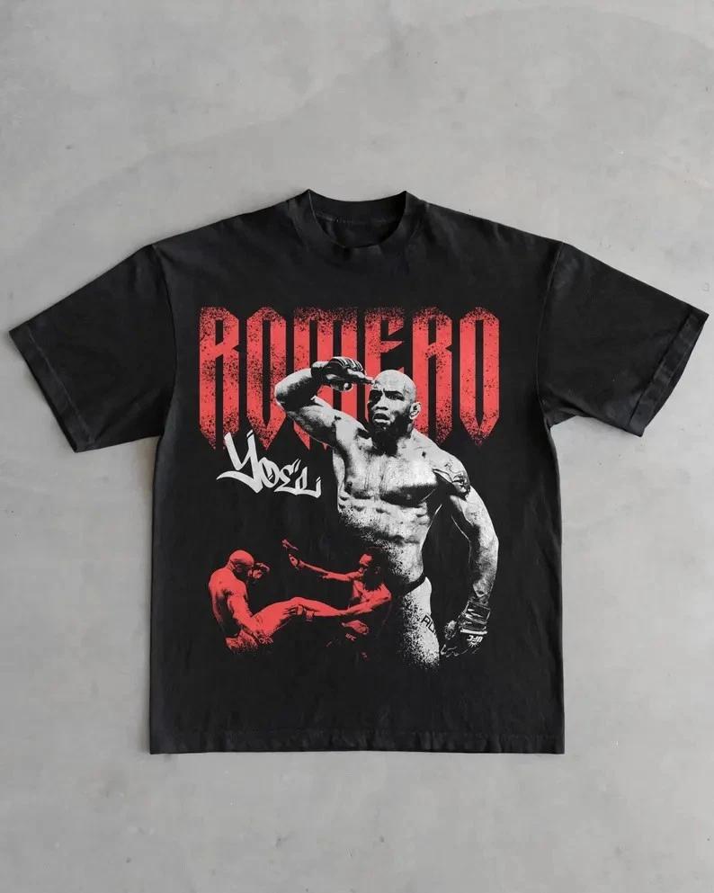 Yoel Romero UFC T-Shirt: MMA Fighter Graphic Tee XXL