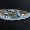 Серебряные серьги с натуральным топазом 10.327ct (2213819)